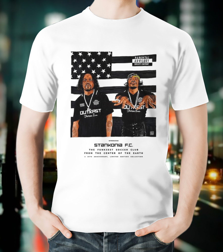 Stankonia Funky Vibes Center Of The Earth Soccer Club T-Shirt