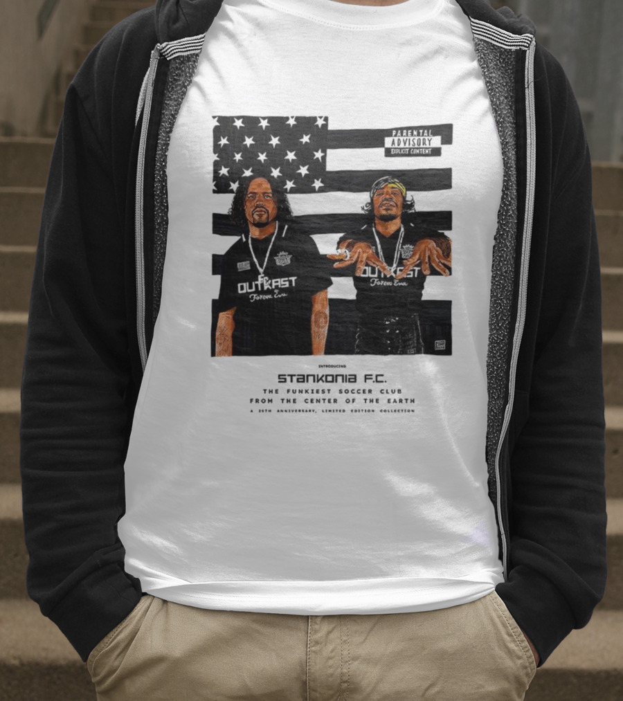 Stankonia Funky Vibes Center Of The Earth Soccer Club T-Shirt