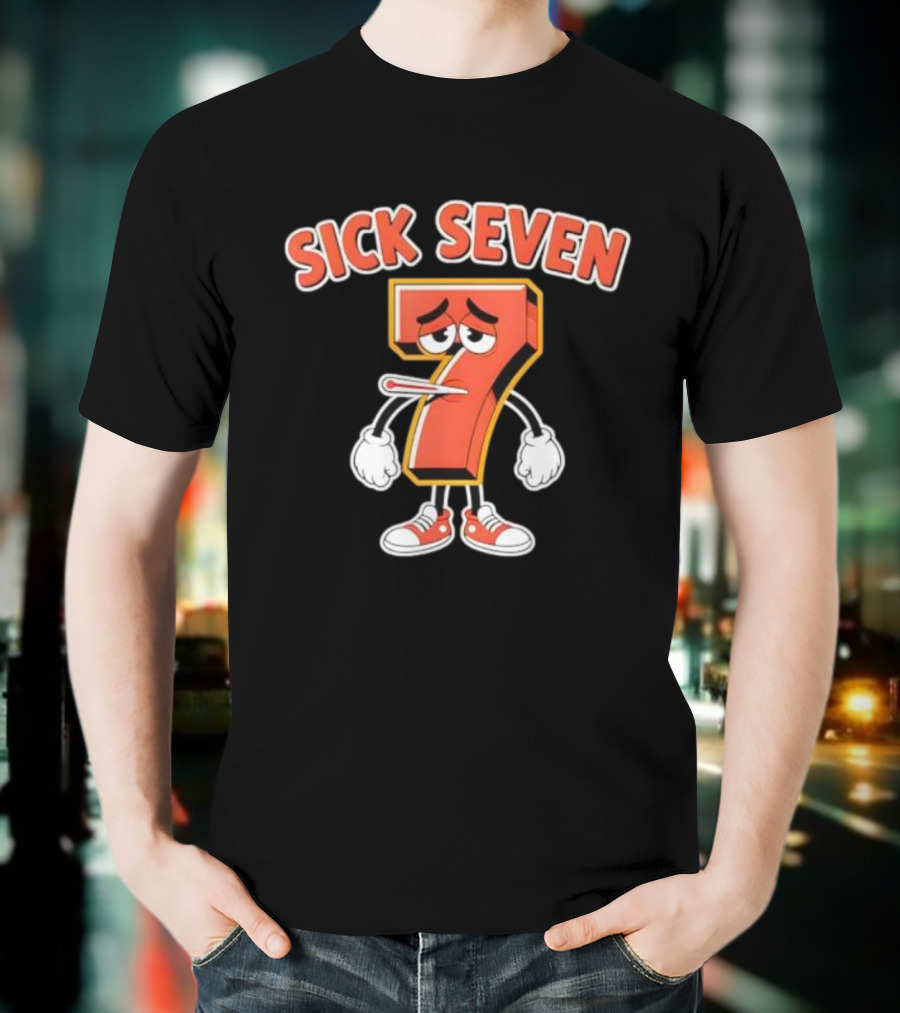 Sick Seven 67 Halloween Costume Fun Wordplay T-Shirt