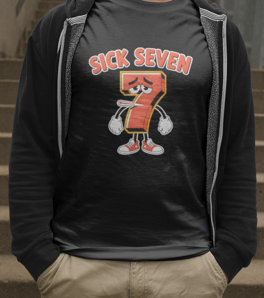 Sick Seven 67 Halloween Costume Fun Wordplay T-Shirt