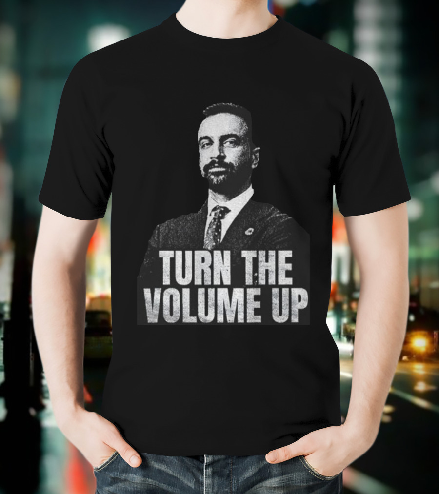 TURN THE VOLUME UP Zohran Mamdani NYC Political 2025 T-Shirt