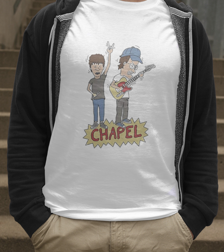 Beavis And Butt-Head Chapel Rock Duo Animation Series T-Shirt