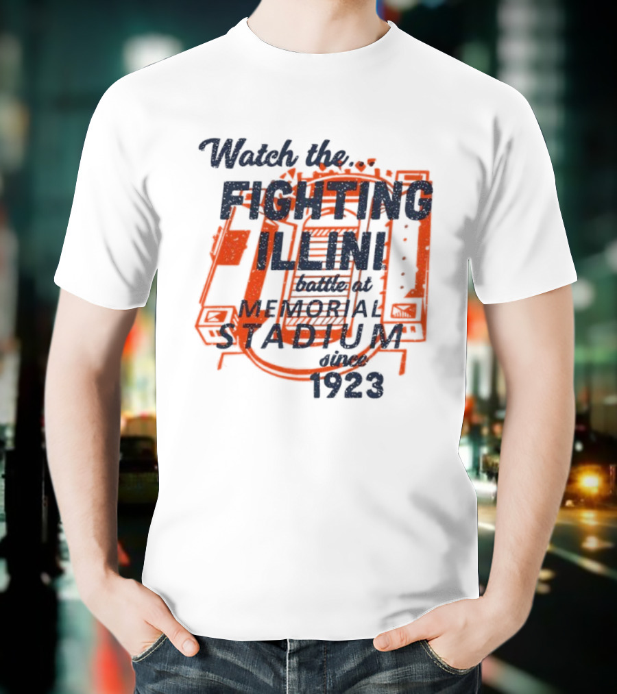 The Fighting Illini Memorial Stadium Since 1923 T-Shirt