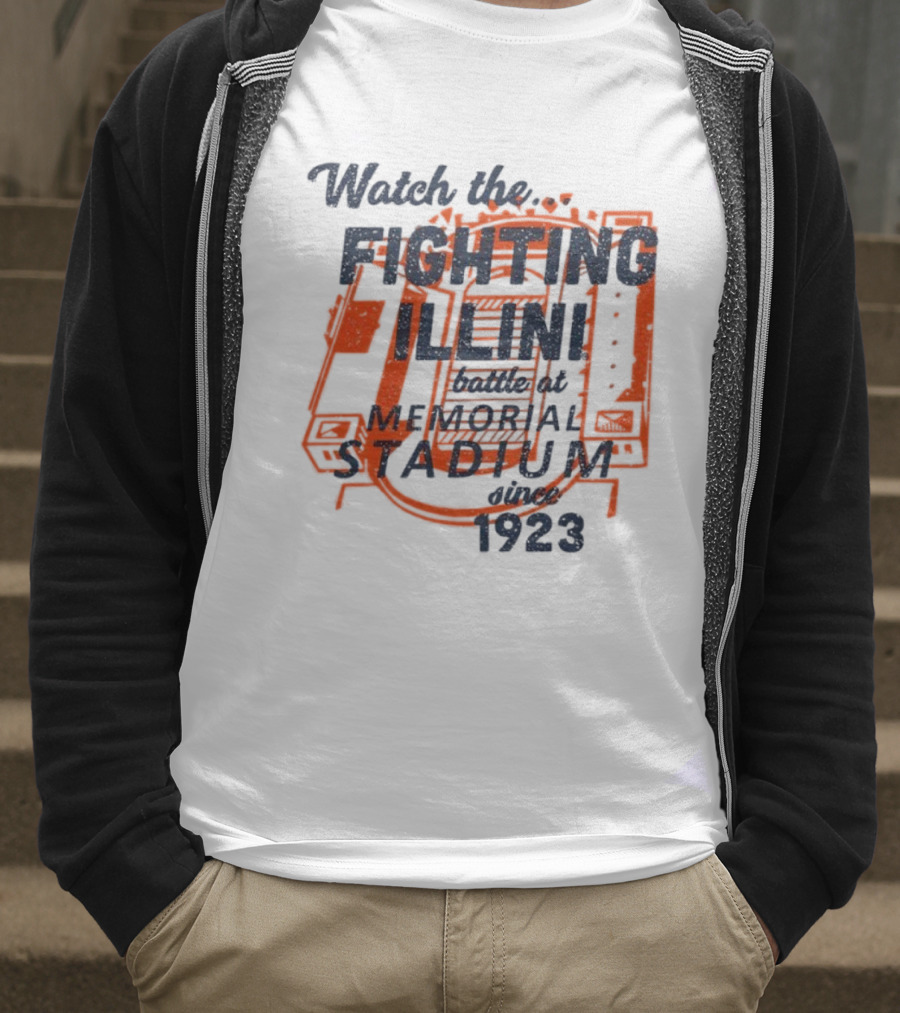 The Fighting Illini Memorial Stadium Since 1923 T-Shirt