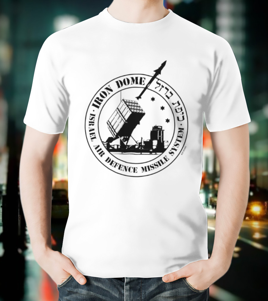 Iron Dome Kippat Barzel Air Defense System Missile Launch T-Shirt