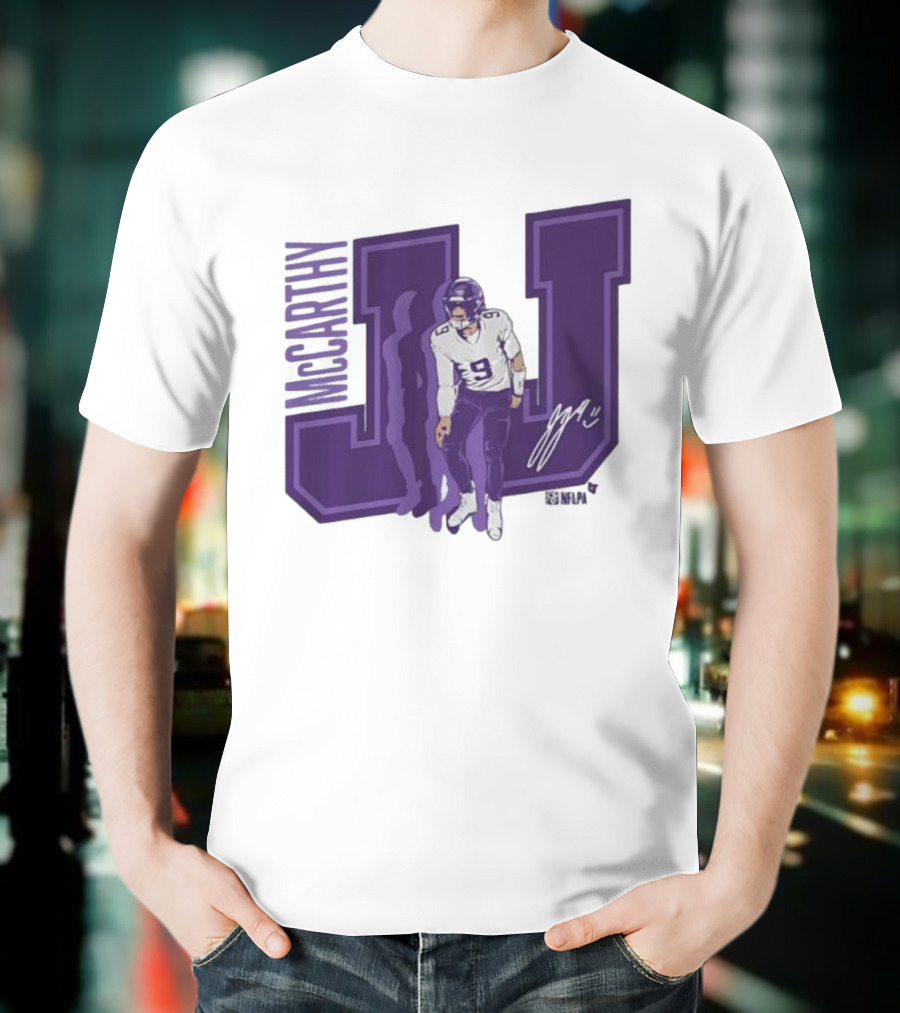 J.J. McCarthy Griddy Signature T-Shirt