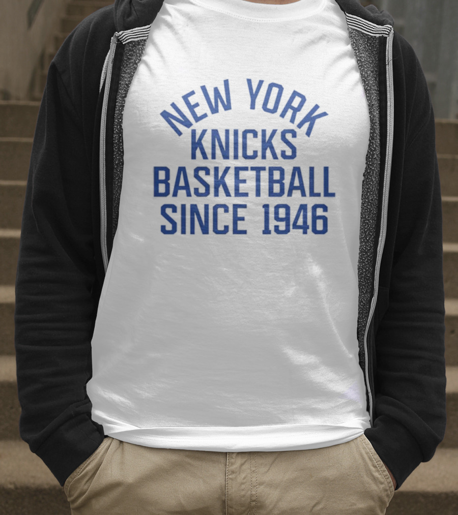 New York Knicks Basketball Sportiqe Collection Since 1946 T-Shirt
