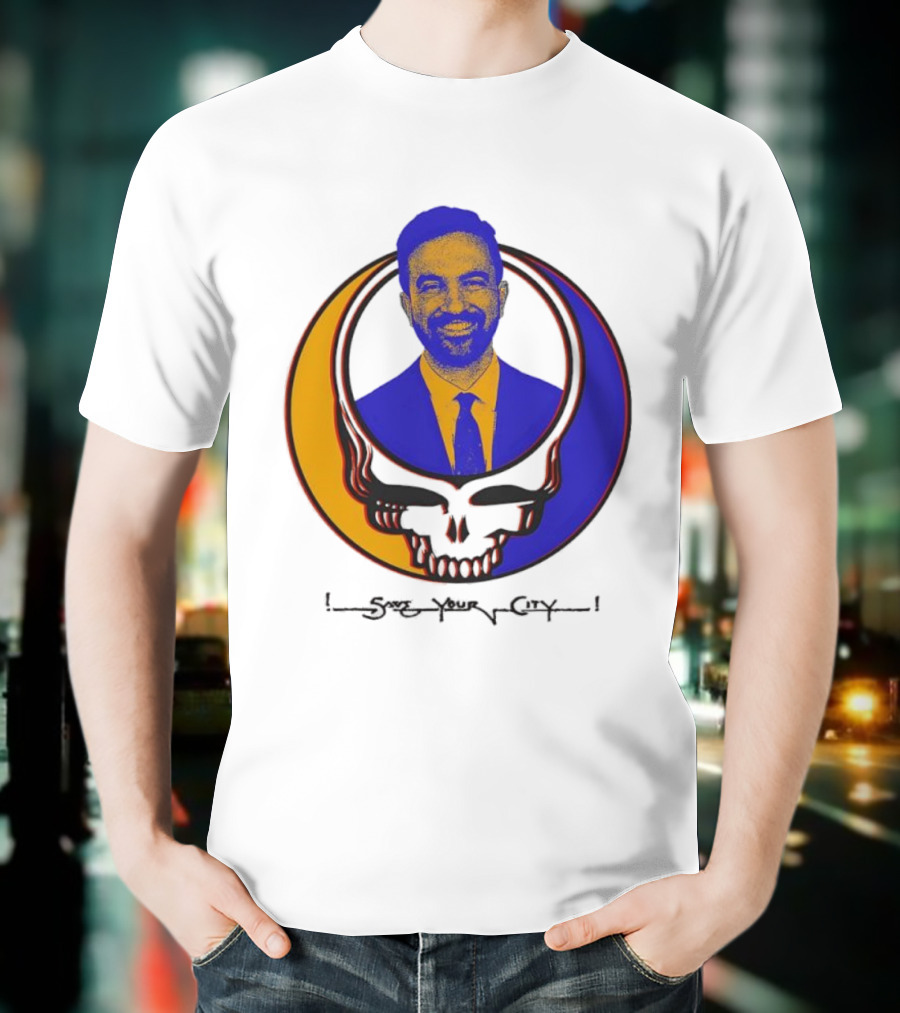 Steal Your Face X Zohran Mamdani Logo T-Shirt