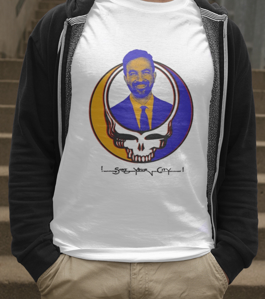 Steal Your Face X Zohran Mamdani Logo T-Shirt