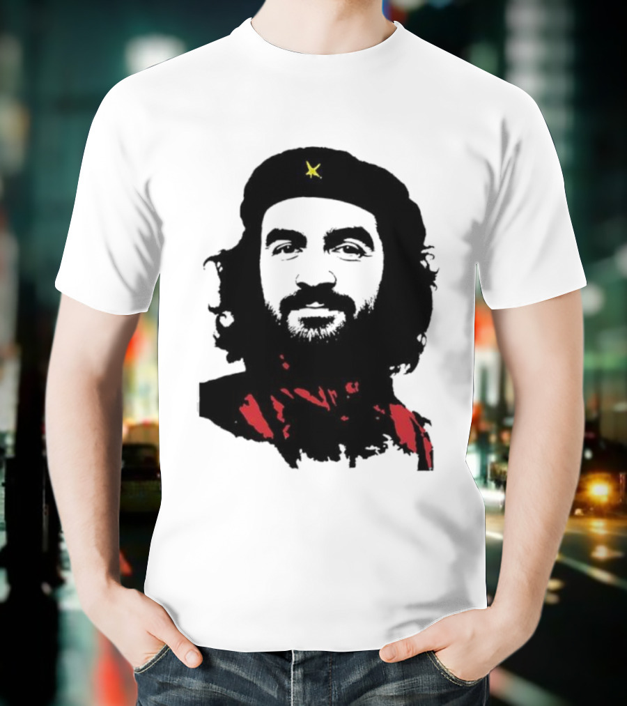 Zohran Che Yellow Star Red Contrast T-Shirt