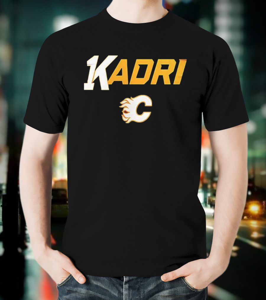 Calgary Flames Kadri 1000th NHL Game 2025 T-Shirt