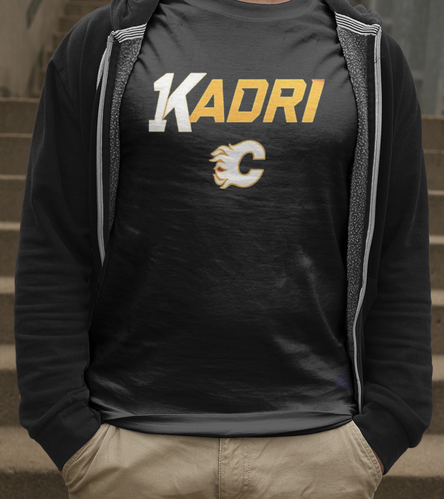 Calgary Flames Kadri 1000th NHL Game 2025 T-Shirt