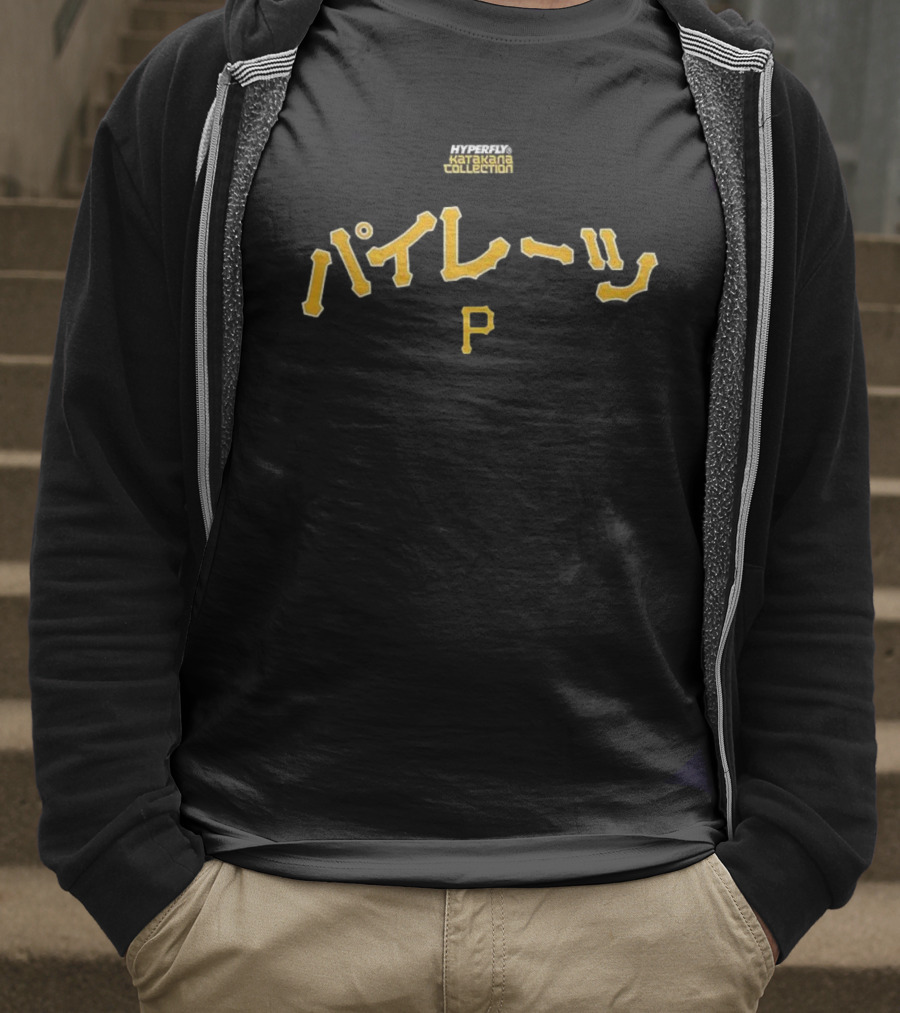Pittsburgh Pirates Hyperfly Katakana Collection P T-Shirt