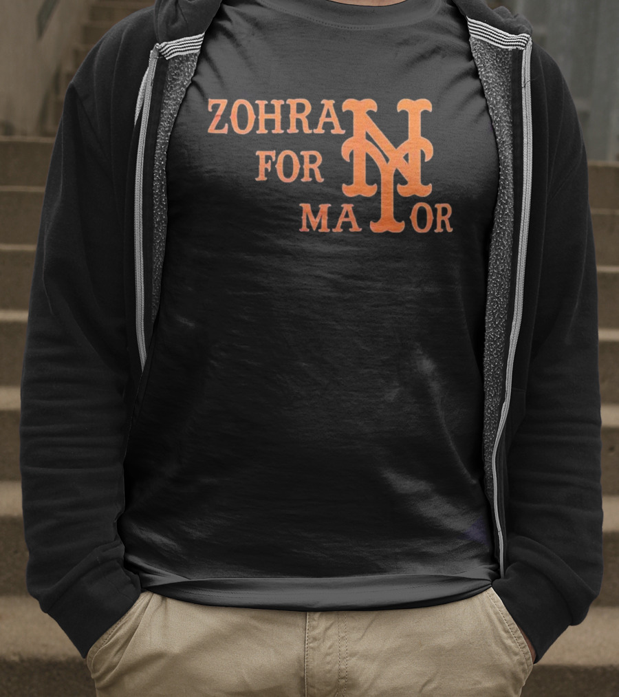 ZOHRAN FOR MAYOR NEW YORK METS NY T-Shirt