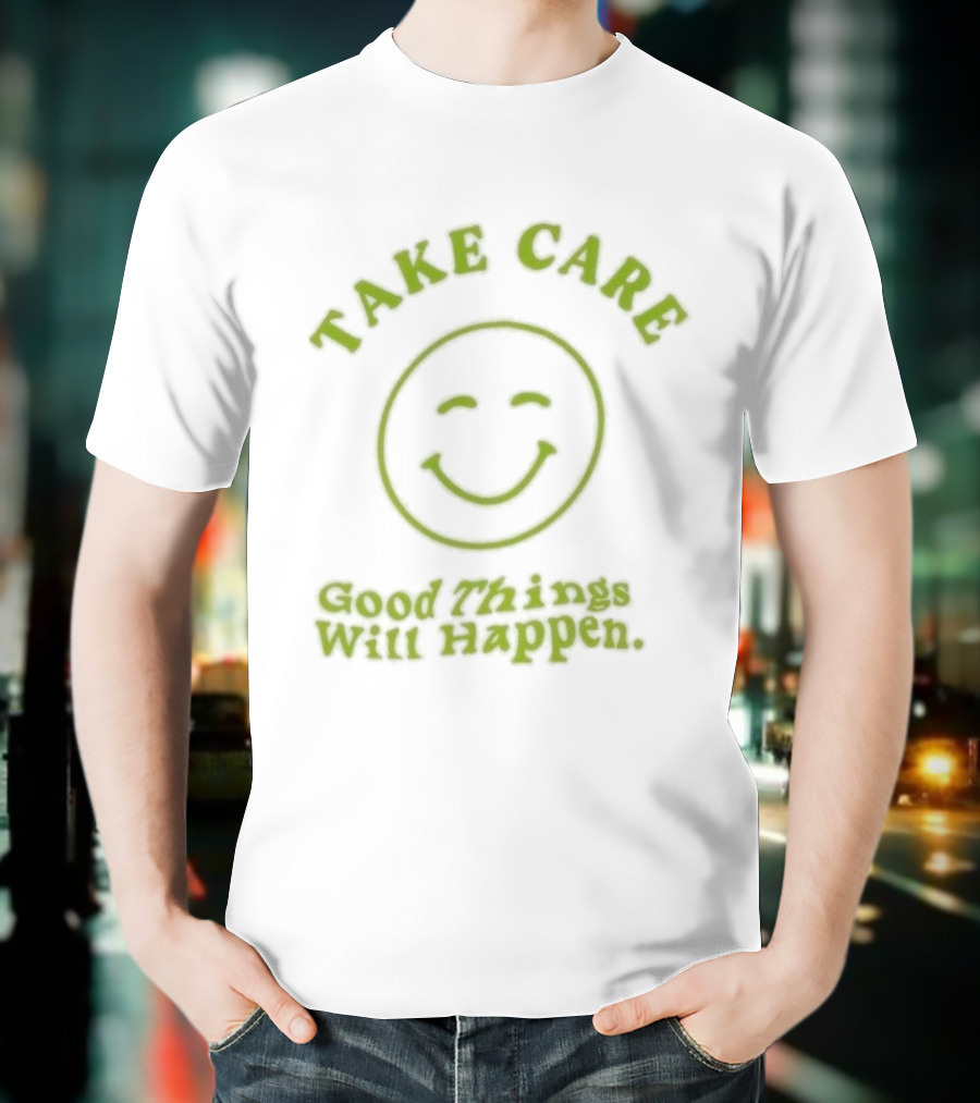 Anne Marie Take Care Smiley Good Things Will Happen T-Shirt