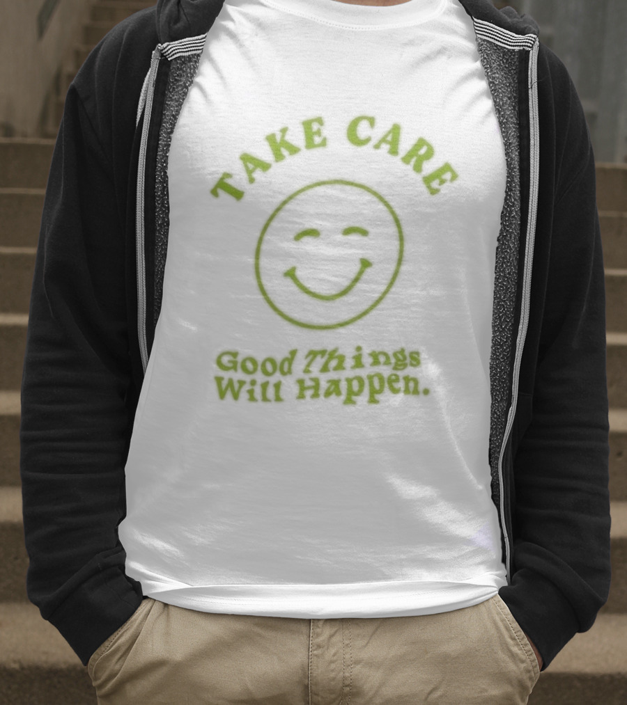 Anne Marie Take Care Smiley Good Things Will Happen T-Shirt