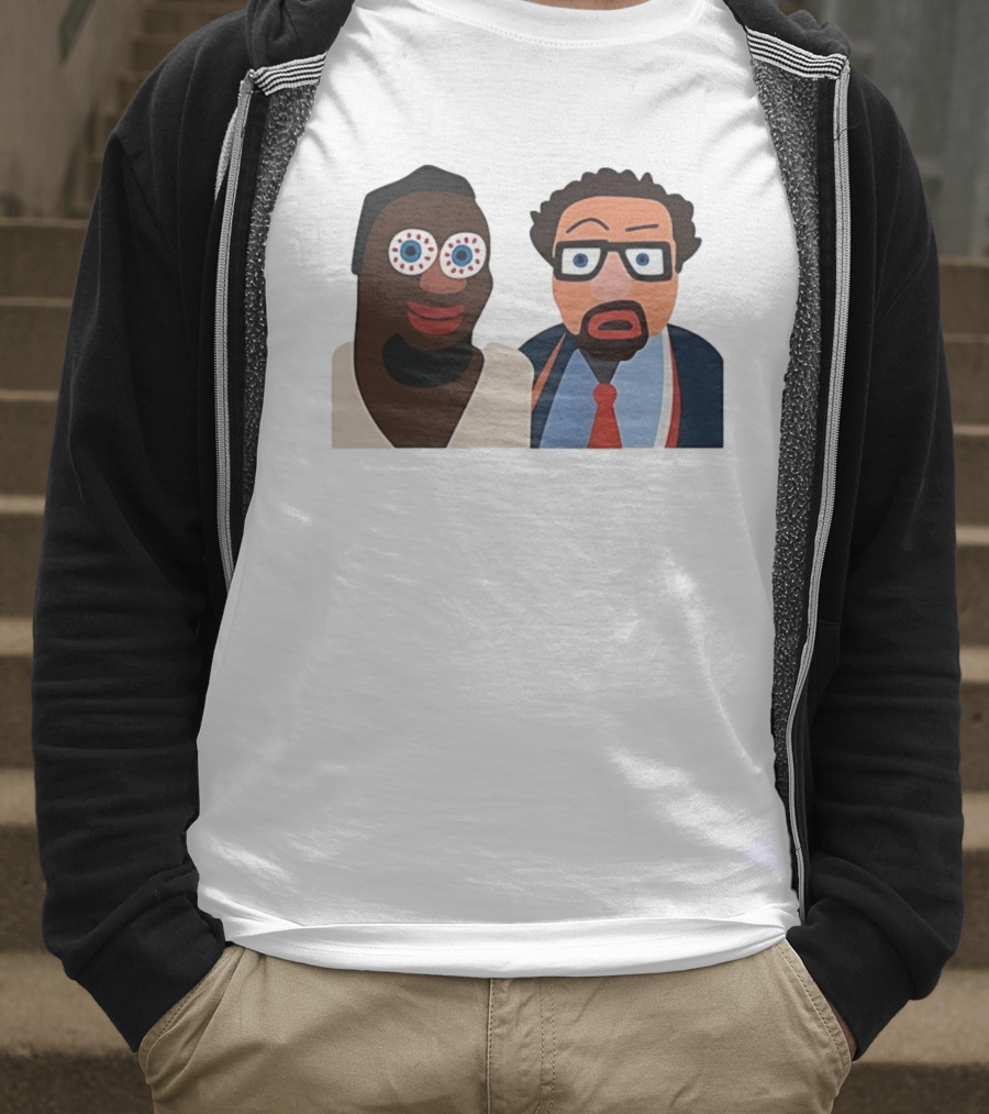 Boston Celtics Jaycee Funny Cartoon Duo Art Style T-Shirt