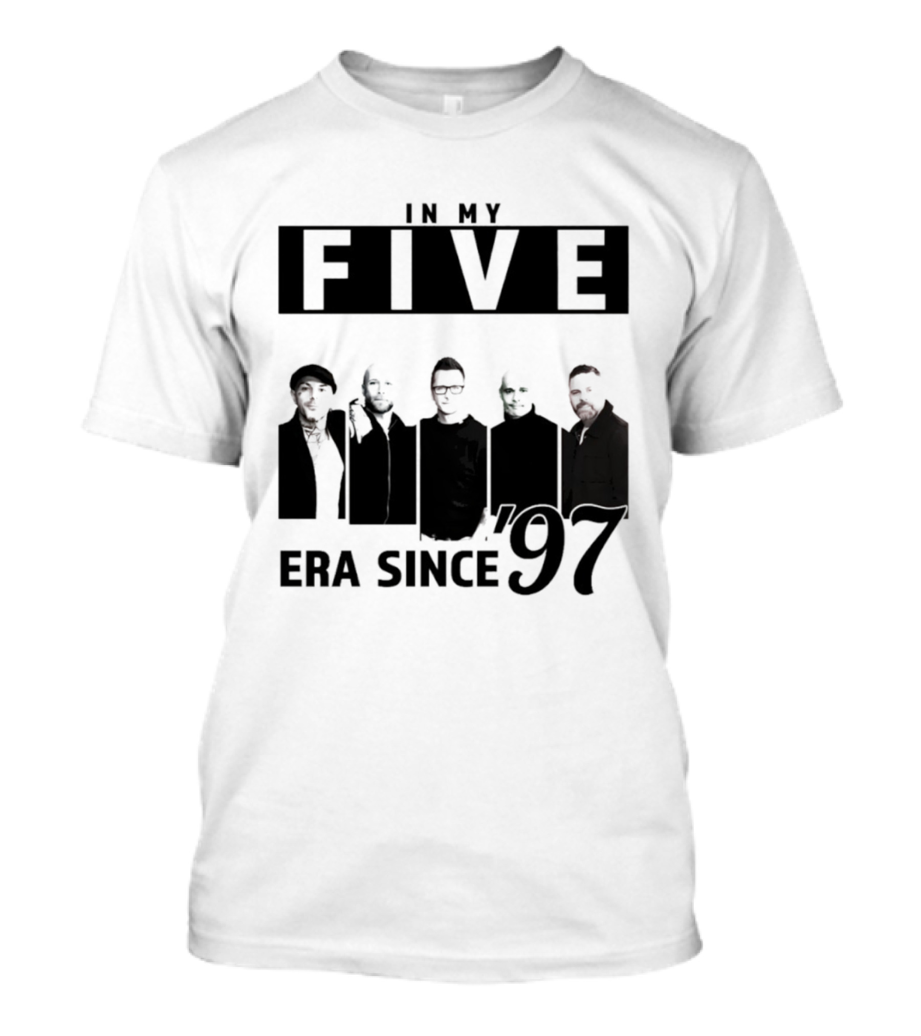 FIVE Boyband My Era Since 97 Concert T-Shirt