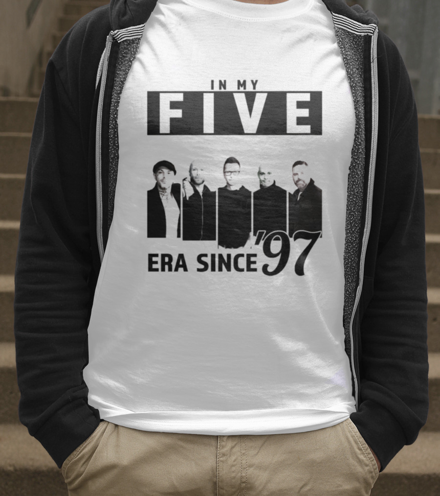 FIVE Boyband My Era Since 97 Concert T-Shirt