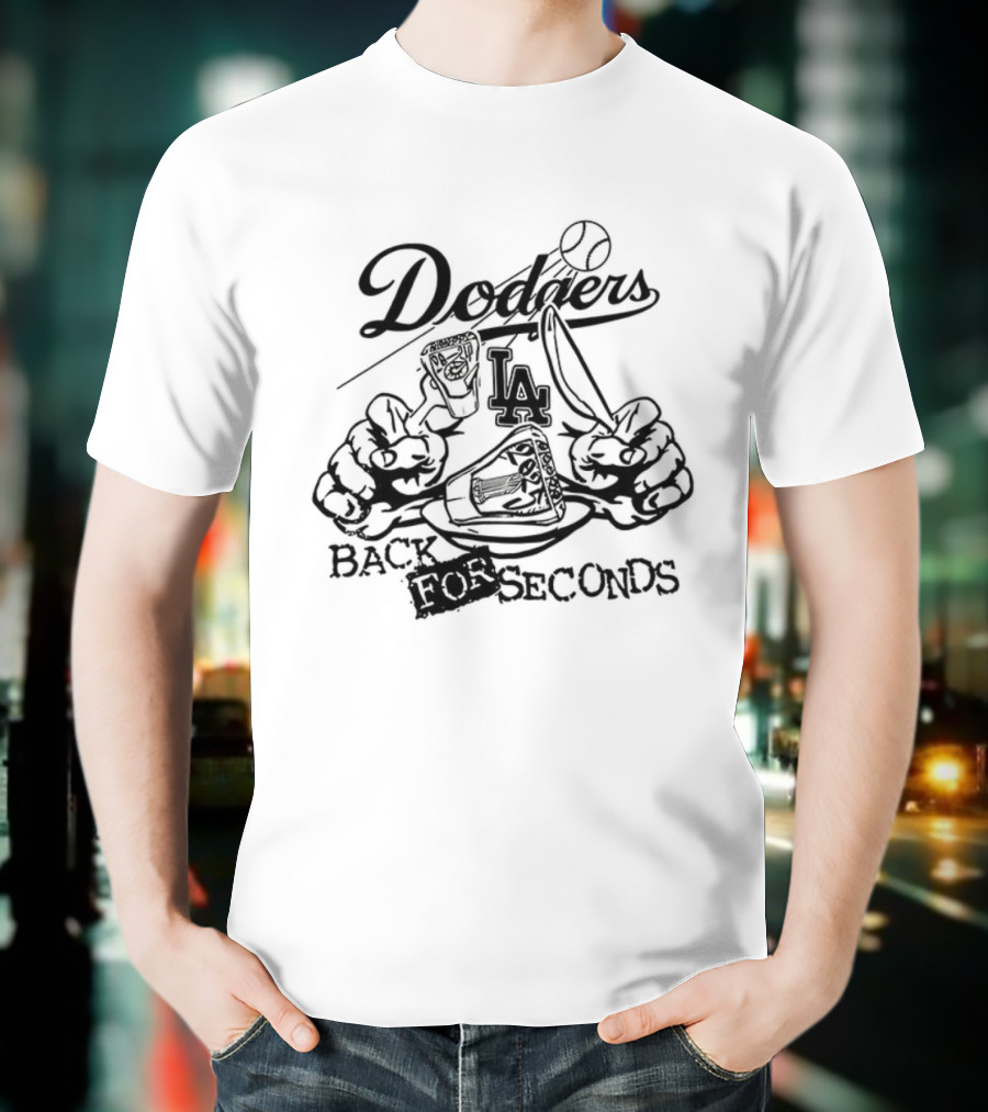 Los Angeles Dodgers Back For Seconds Championship Triumph T-Shirt