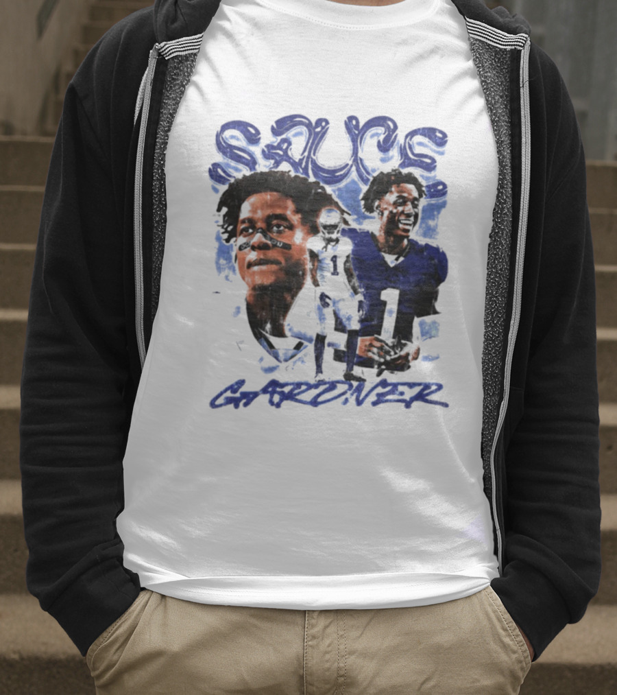Sauce Gardner Indianapolis Colts NFL Vintage Style T-Shirt