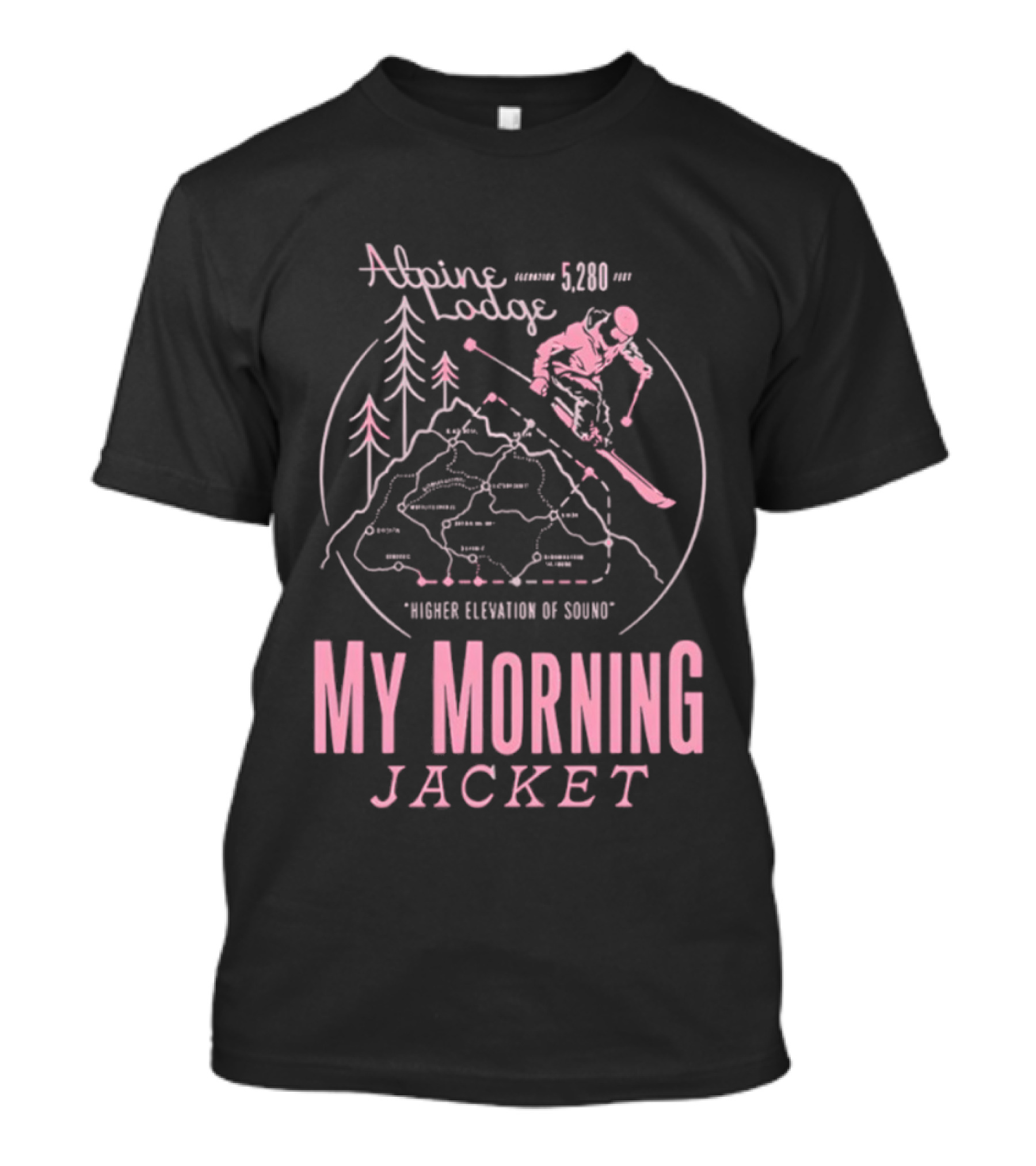 Alpine Lodge 5280 My Morning Jacket Higher Elevation Of Sound Winter 2025 T-Shirt