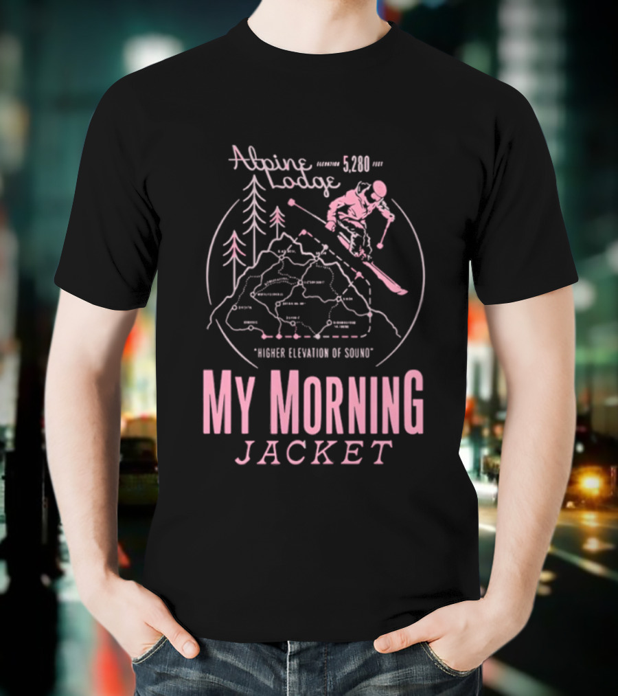 Alpine Lodge 5280 My Morning Jacket Higher Elevation Of Sound Winter 2025 T-Shirt