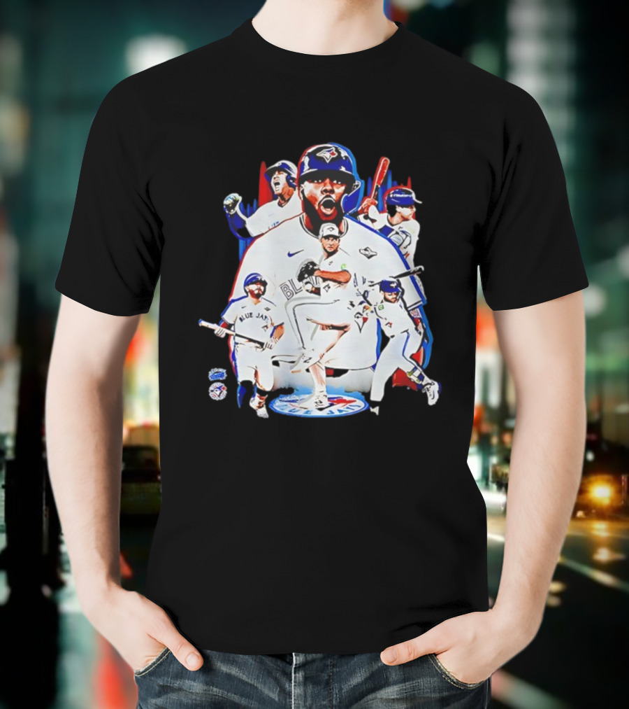 Toronto Blue Jays Baseball Players 2025 MLB Team Nike T-Shirt