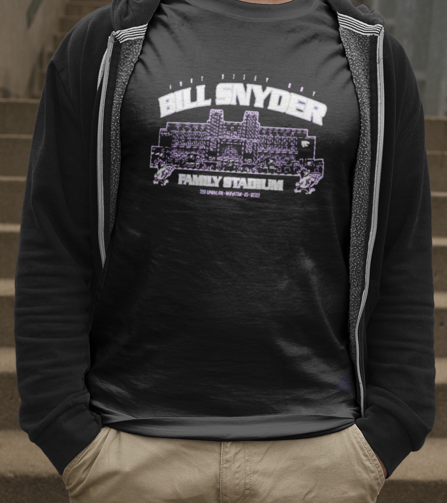 K-State Wildcats Bill Snyder Family Stadium Manhattan Kansas T-Shirt