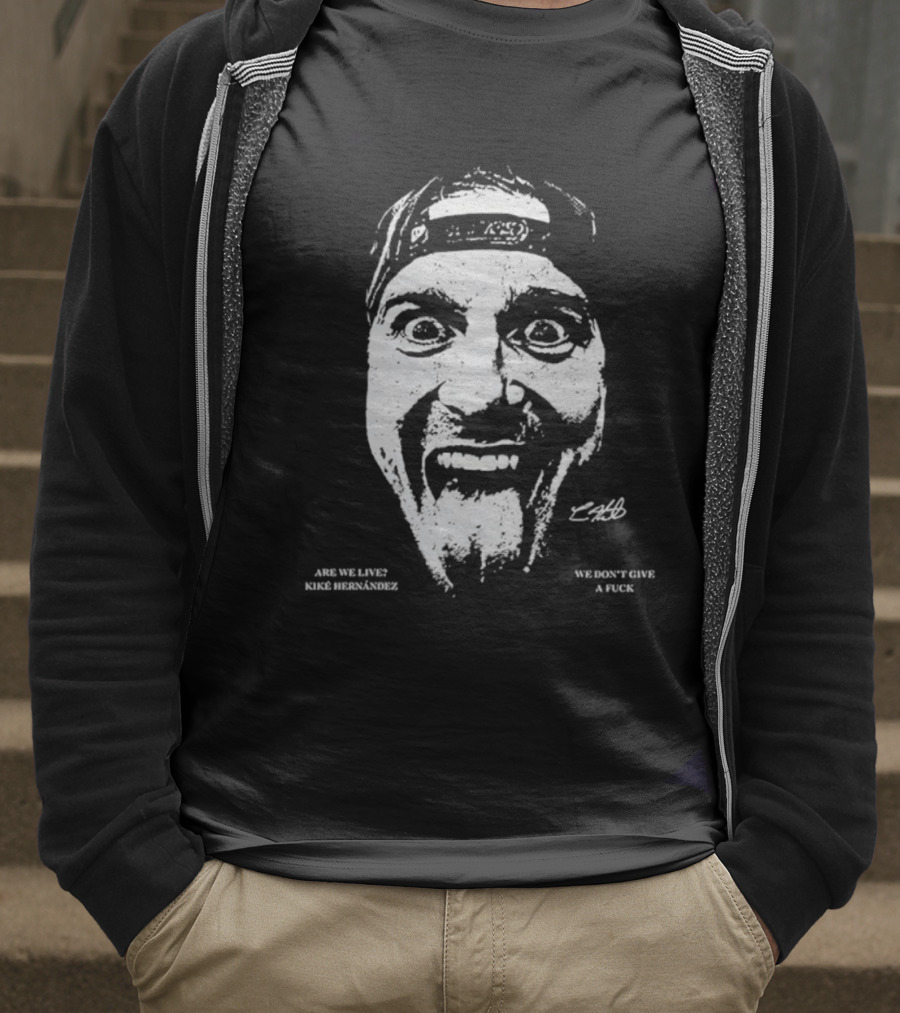 We Don’t Give A Fuck Are We Live Kiké Expression Hat Backwards T-Shirt