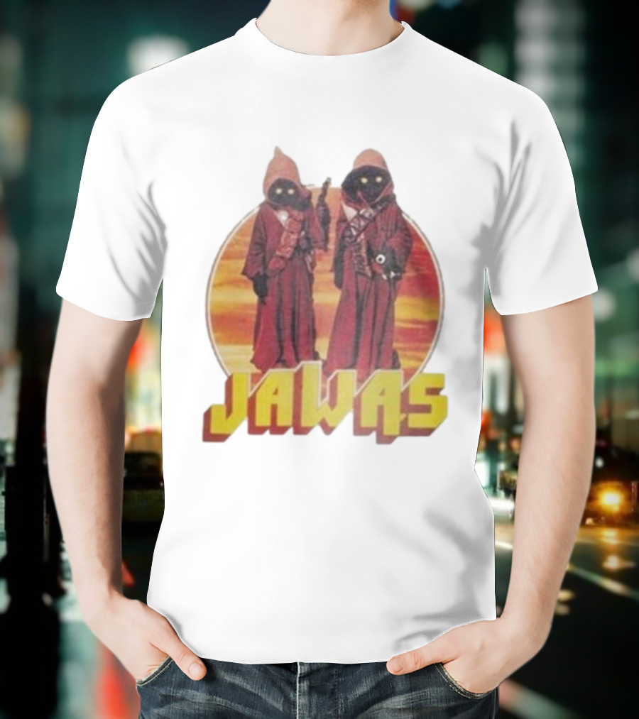 Star Wars A New Hope Jawas Sunset Scene T-Shirt