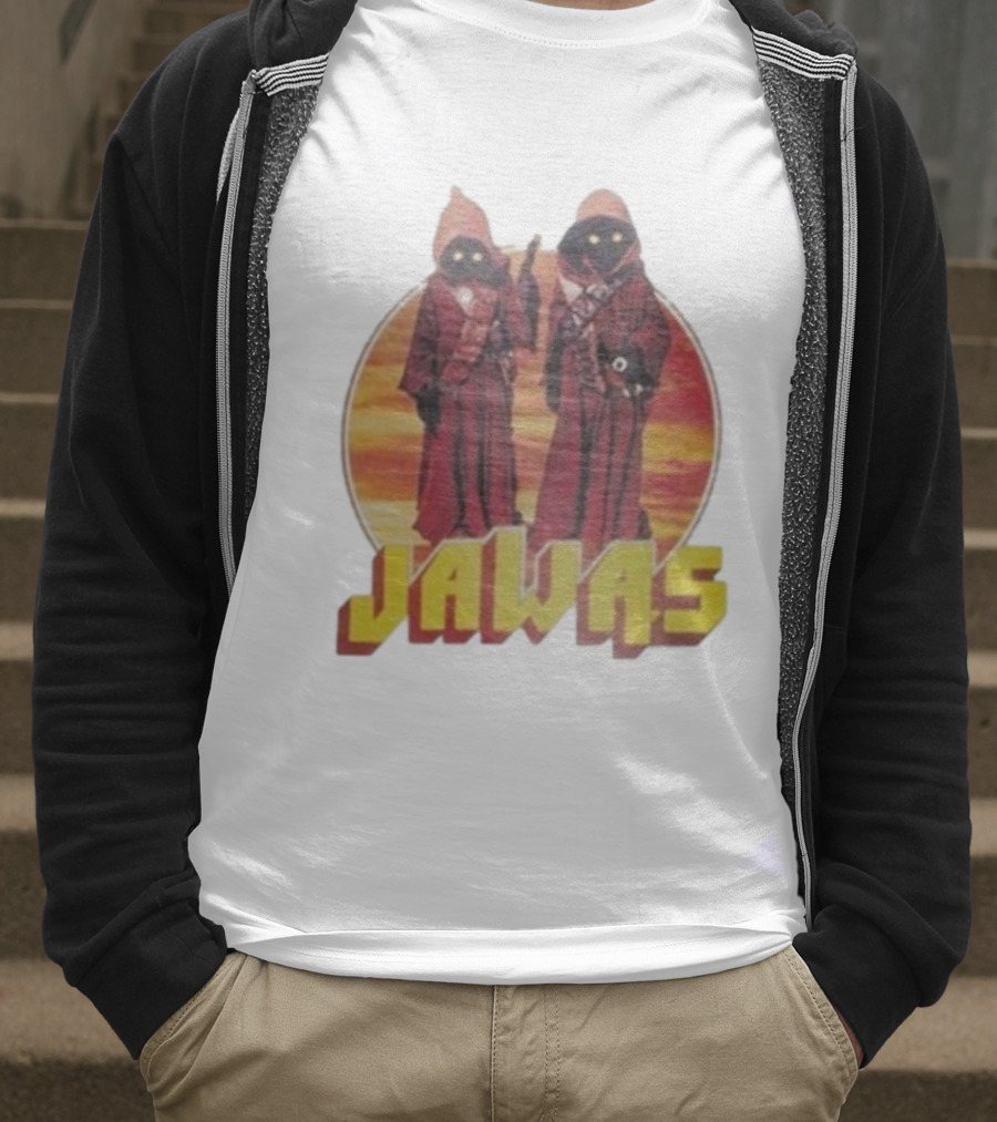Star Wars A New Hope Jawas Sunset Scene T-Shirt