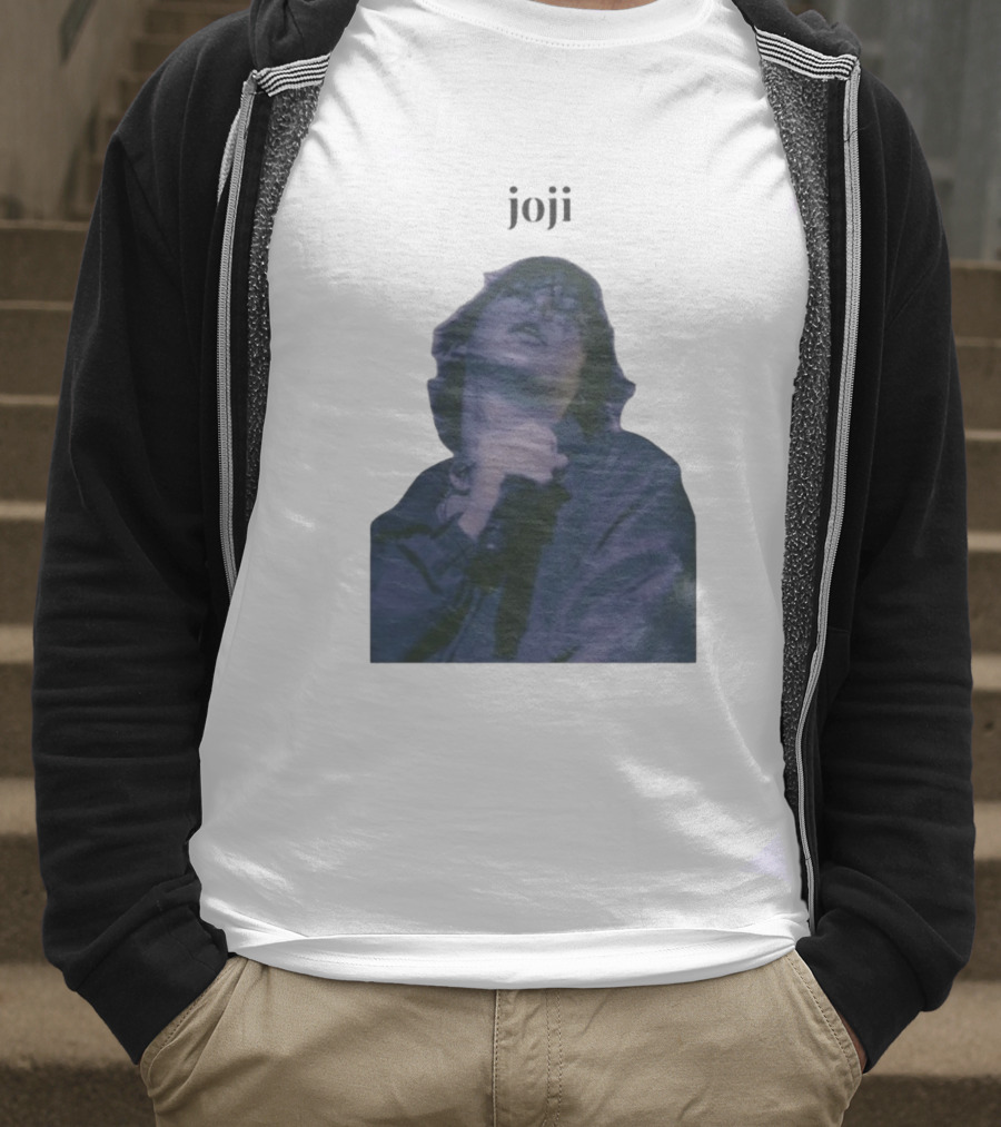 Joji Singer Mic Moment Blue Jacket Performance T-Shirt