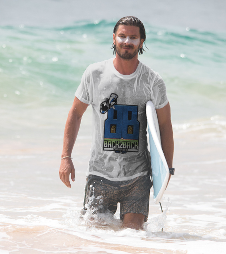 Back 2 Back Champions 2024 2025 MLB World Series Athlete Dodgers T-Shirt