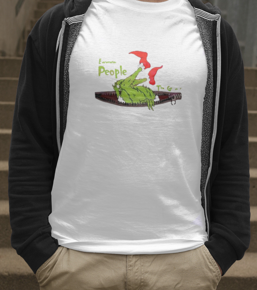 Ew People Funny The Grinch Christmas T-Shirt