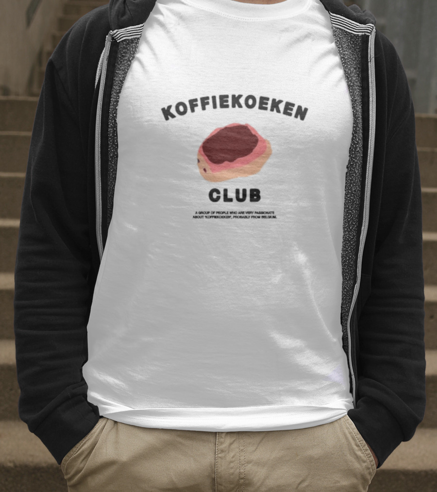 Koffiekoeken Club A Group Passionate About Koffiekoeken From Belgium T-Shirt