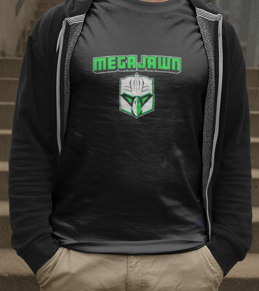 Philadelphia Eagles Mega Jawn Green Bird Emblem T-Shirt