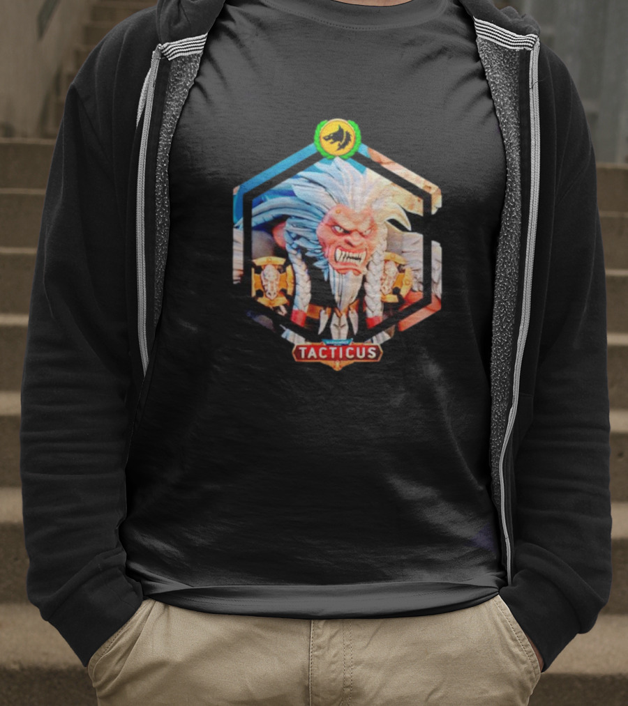 Warhammer 40000 Tacticus Space Iconic Character Emblem T-Shirt