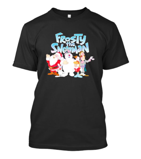 Frosty The Snowman Santa Bunny Friends T-Shirt