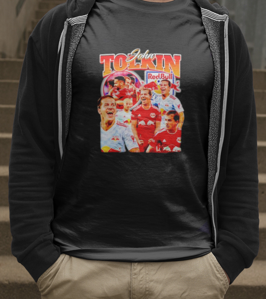 John Tolkin Red Bull Soccer Bootleg T-Shirt