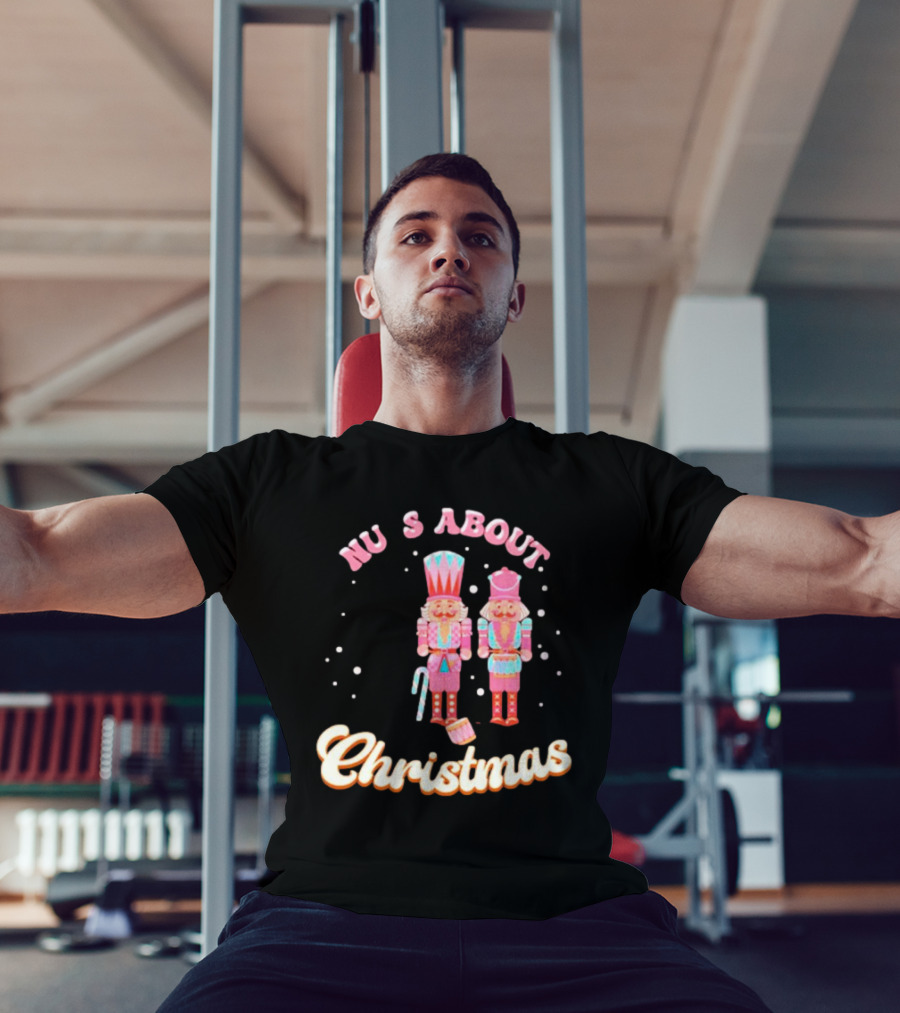 Nutcracker Nu S About Christmas With Candy Cane And Drum T-Shirt