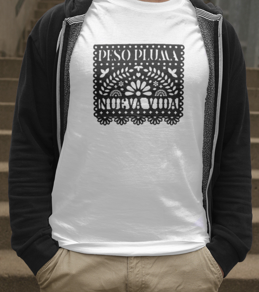 Peso Pluma Nueva Vida Papel Picado T-Shirt
