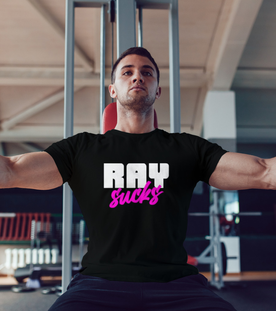 RAY SUCKS Bold Pink T-Shirt
