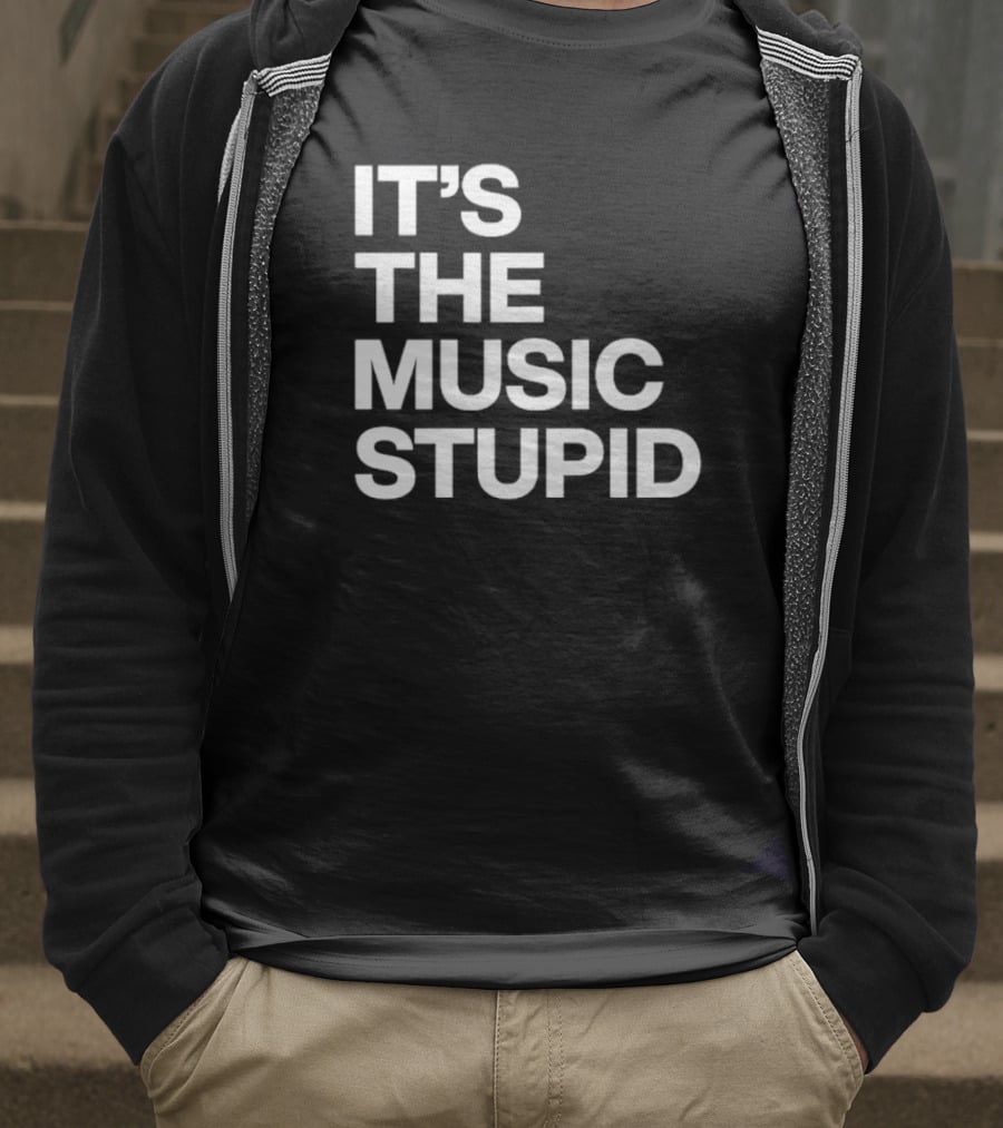 IT'S THE MUSIC STUPID T-Shirt