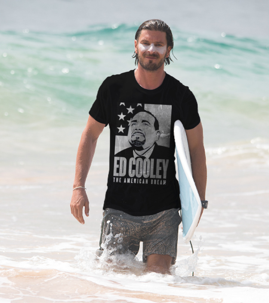 Ed Cooley The American Dream USA Flag T-Shirt