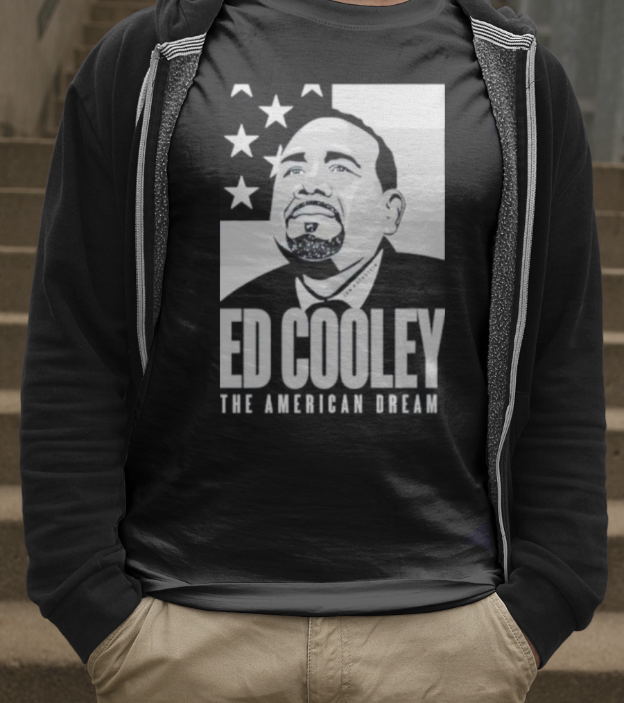 Ed Cooley The American Dream USA Flag T-Shirt