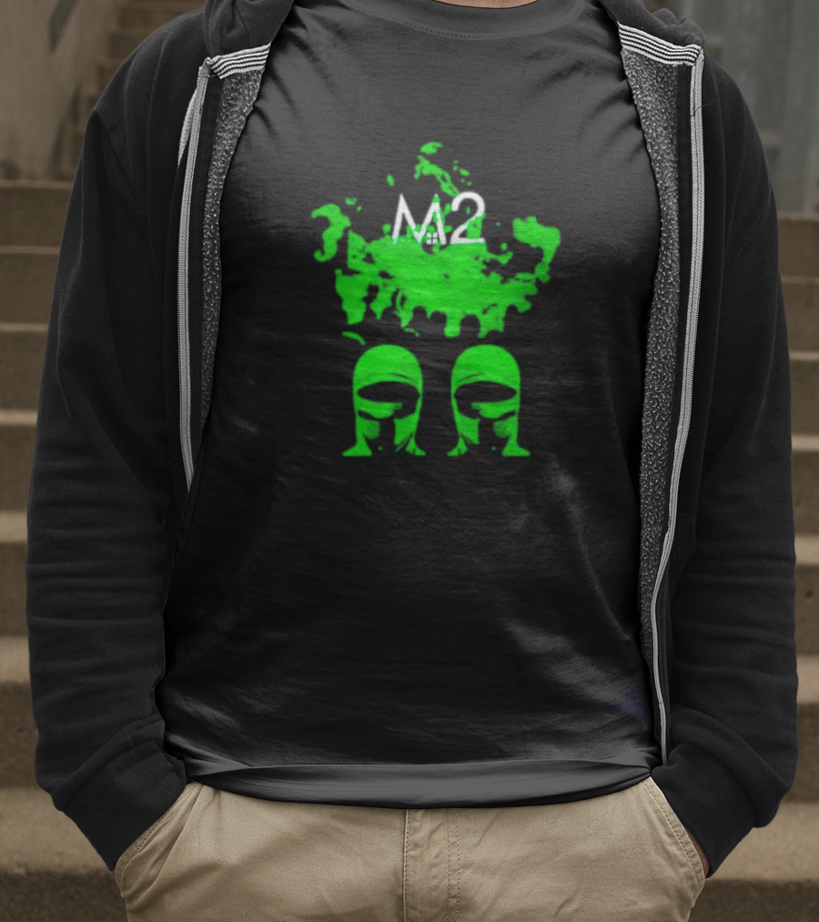 Mansionz M2 Green Mask Duo T-Shirt