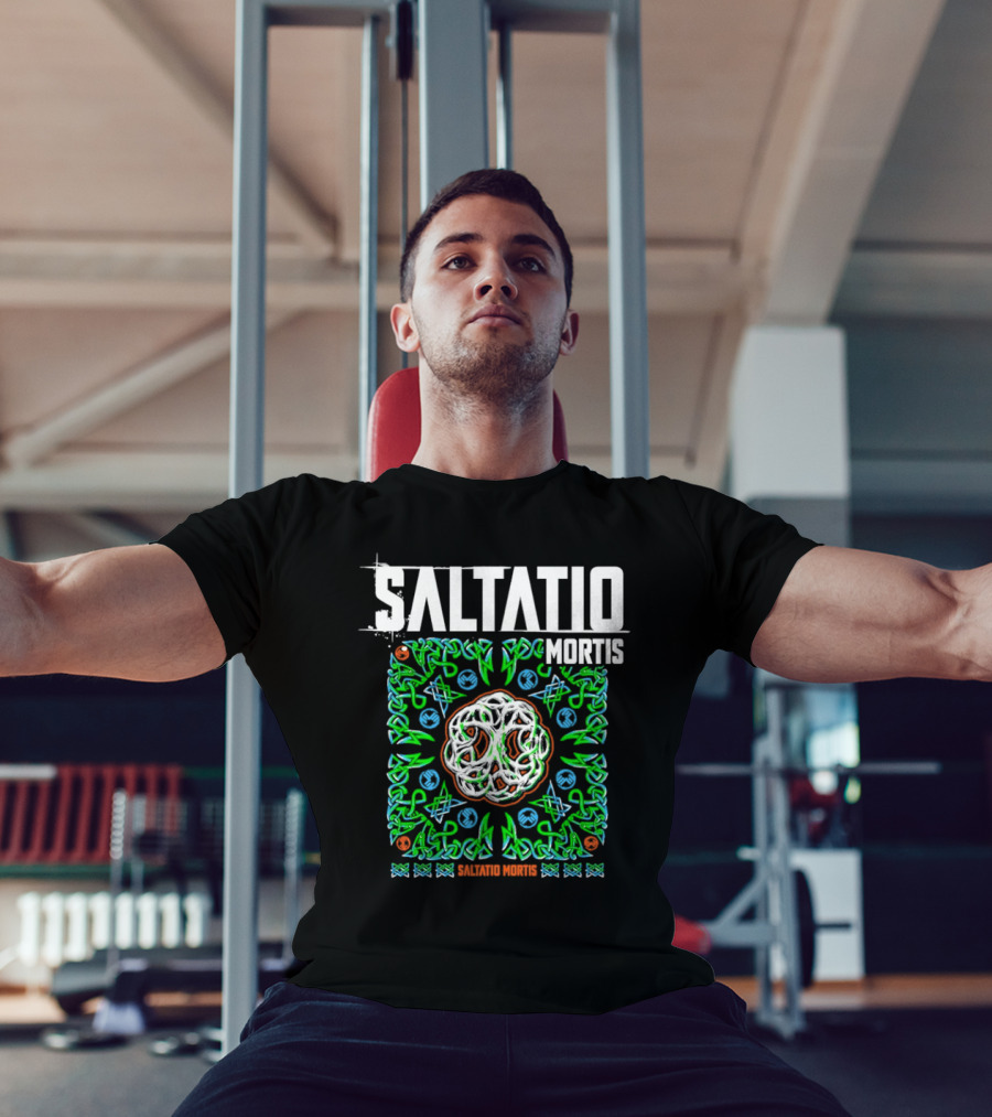 Saltatio Mortis Celtic Knotwork Green Mystical T-Shirt