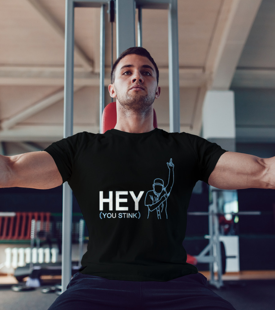 Buffalo Bisons Hey You Stink Umpire Gesture T-Shirt