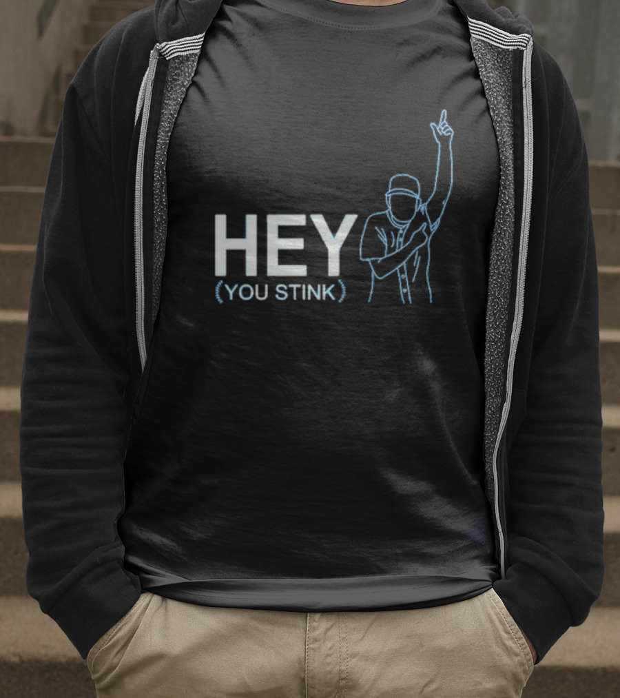 Buffalo Bisons Hey You Stink Umpire Gesture T-Shirt